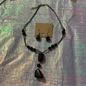 Black necklace